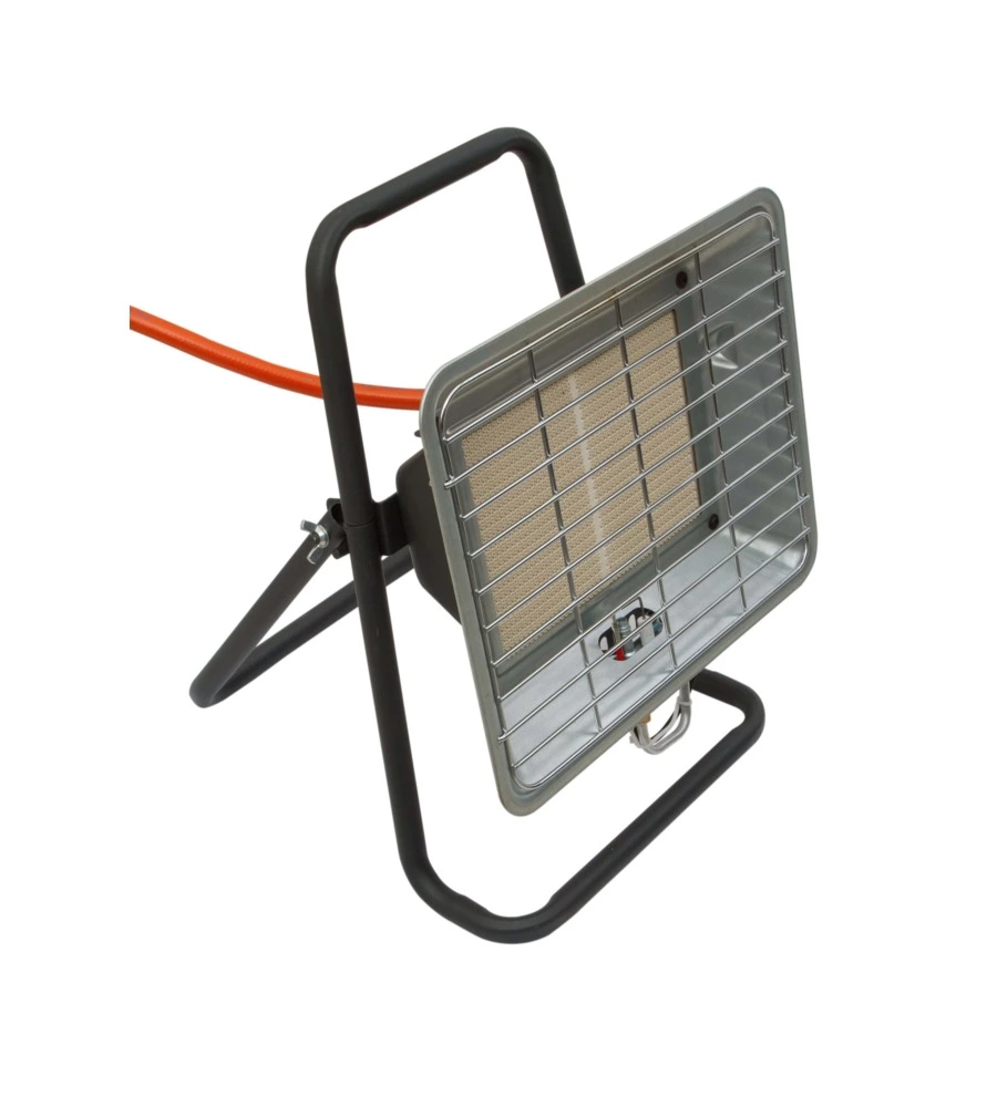 Riscaldatore a gas libero posizionamento qlima "fghx145" nero 3500 w